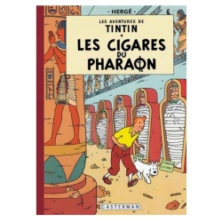 Album de Tintin: Les cigares du pharaon Edition fac-similé couleurs 1955