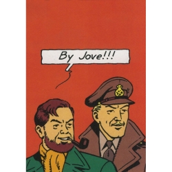 Carte postale Le Soir Blake et Mortimer: By Jove !!! (10x15cm)