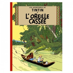 Álbum de Tintín: L'oreille cassée Edición fac-similé colores 1943