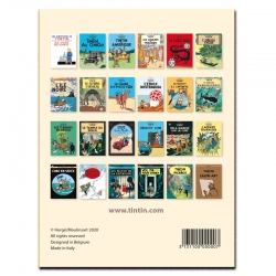 Set de 24 Cartes postales des couvertures des albums de Tintin 31311 (10x15cm)