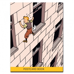 Set of 24 Postcards of The Adventures of Tintin Book Covers 31311 (10x15cm)